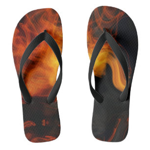 Smoke and Flames Jandals