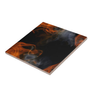 Smoke and Flames Tile