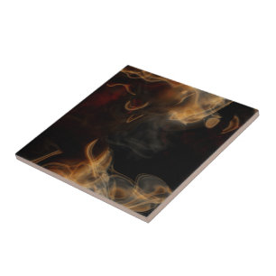 Smoke and Flames Tile
