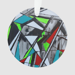 Smoke and Mirrors Acrylic Ornament