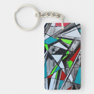 Smoke and Mirrors Keychain