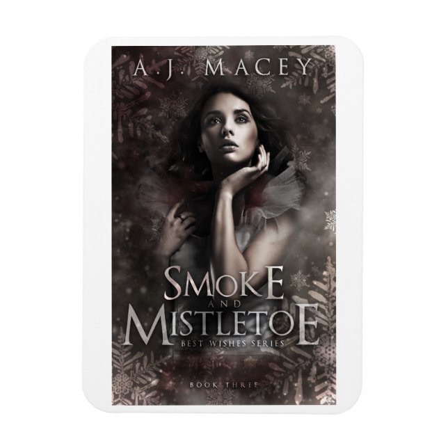 Smoke and Mistletoe Magnet (Vertical)