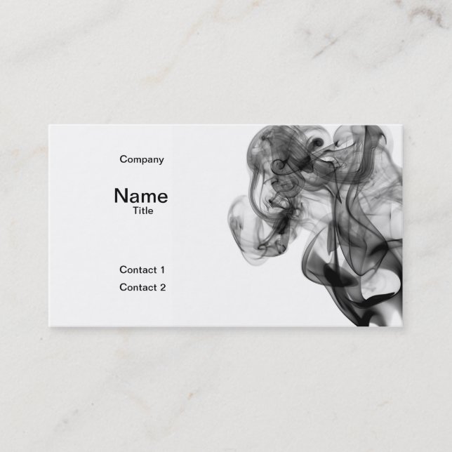Smoke Business Card (Front)