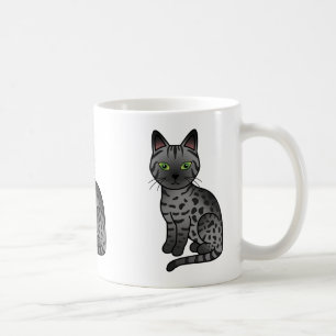 Smoke Egyptian Mau Coffee Mug