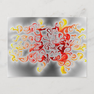 Smoke & Flames Postcard