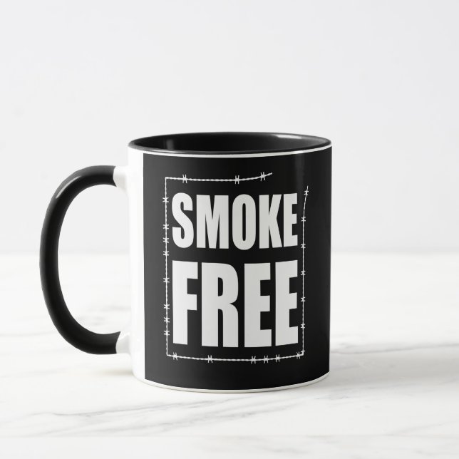 Smoke Free Mug (Left)