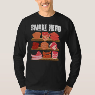 Smoke Head Smoker Grill Barbecue Meat Grilling T-Shirt