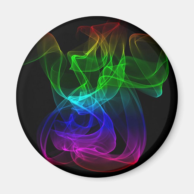 Smoke multicolor magnet (Front)