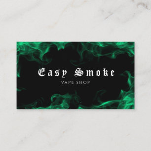 Smoke Shop Vape Business Card