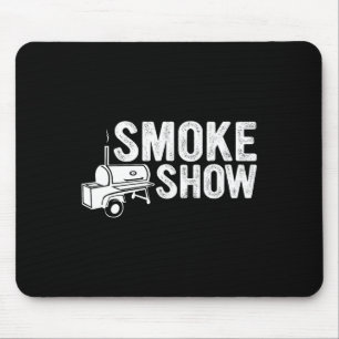 Smoke Show Funny Bbq Grilling Meat Grill Burnt End Mouse Pad