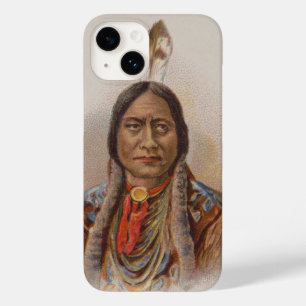 Smoke Signals: Lakota Indian Chief Sitting Bull Case-Mate iPhone 14 Case