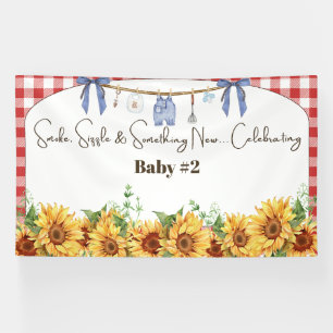 Smoke & Sizzle Baby Q Banner