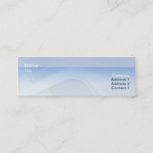 Smoke - Skinny Mini Business Card