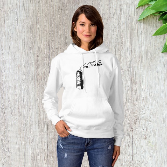Smoke Stack Womens Hoodie (Creator Uploaded)