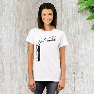 Smoke Stack Womens T-Shirt