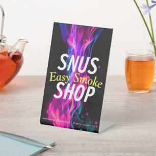 Smoke Vape Shop Business Supplies Garden Flag Pedestal Sign