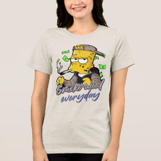 Smoke Weed Everyday – Chill Vibes Only Tri-Blend Shirt