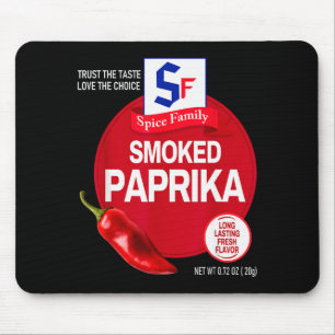 Smoked Paprika Halloween Sce Costume Group Matchin Mouse Pad