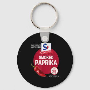 Smoked Paprika Halloween Spice Costume Group Match Key Ring