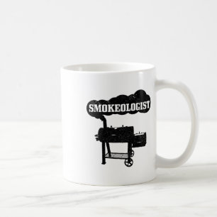 Smokeologist Bbq Grilling Chef Smoker Funny Byrbec Coffee Mug