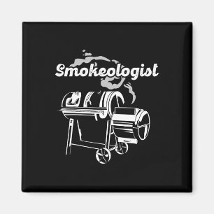 Smokeologist - Pitmaster Bbq Smoker Grilling Magnet