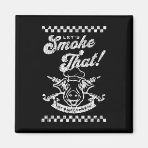 Smoker Chef Dad Father Magnet