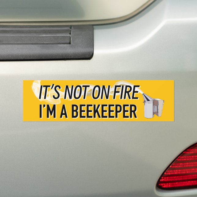 Smoker onboard bumper sticker (On Car)