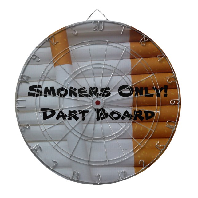 Smokers Only! Dart Board (Front)