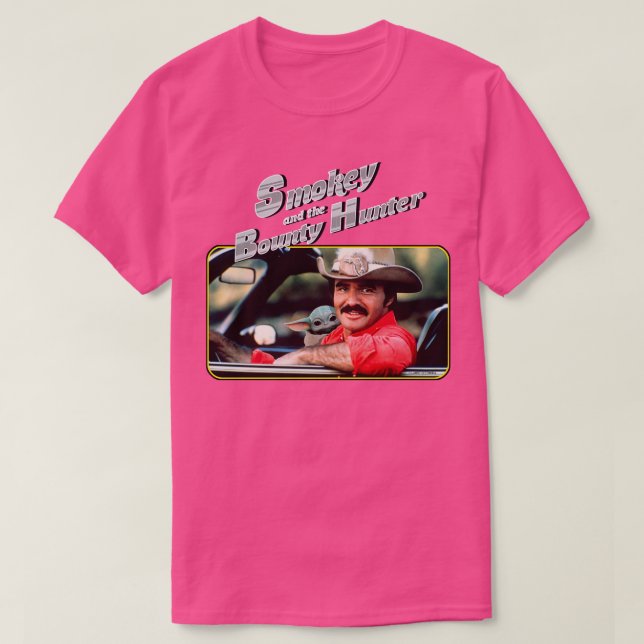 Smokey and Pedro Pascal T-Shirt (Design Front)