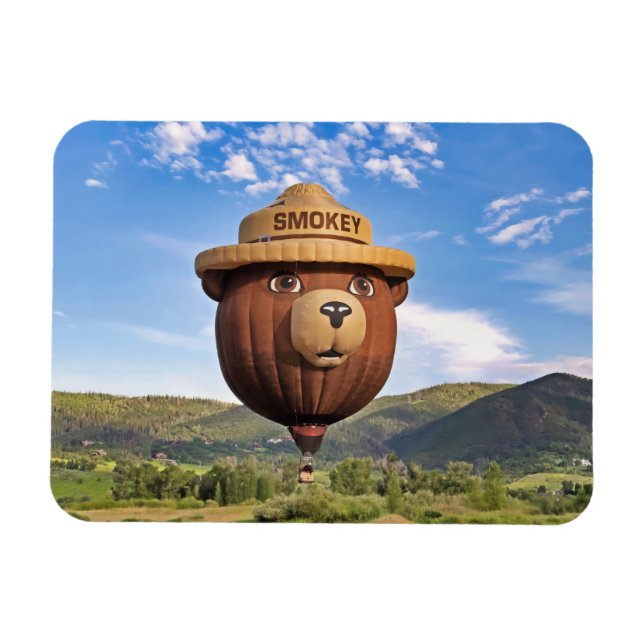 Smokey Bear in Colorado Magnet (Horizontal)
