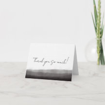 Smokey Black Watercolor