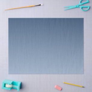 Smokey Blue Dark to Light Hues Tissue Paper