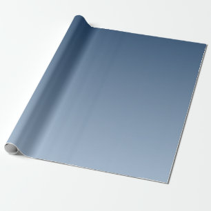 Smokey Blue Dark to Light Hues Wrapping Paper