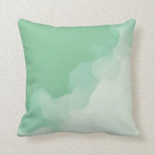 Smokey Light Greens Cushion