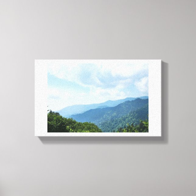 Smokey Mountain Canvas Print (Front)