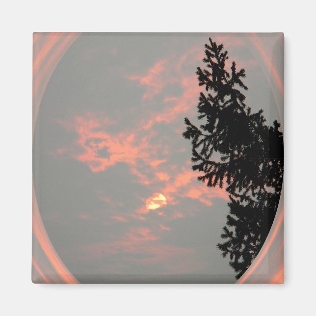 Smokey Sun.... Magnet (Front)