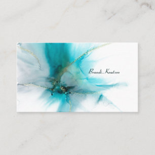 Smokey Teal Standard, 3.5" x 2.0" Business Card