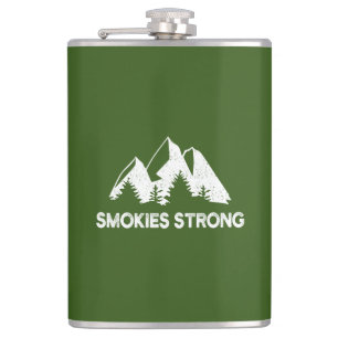 Smokies Strong Hip Flask