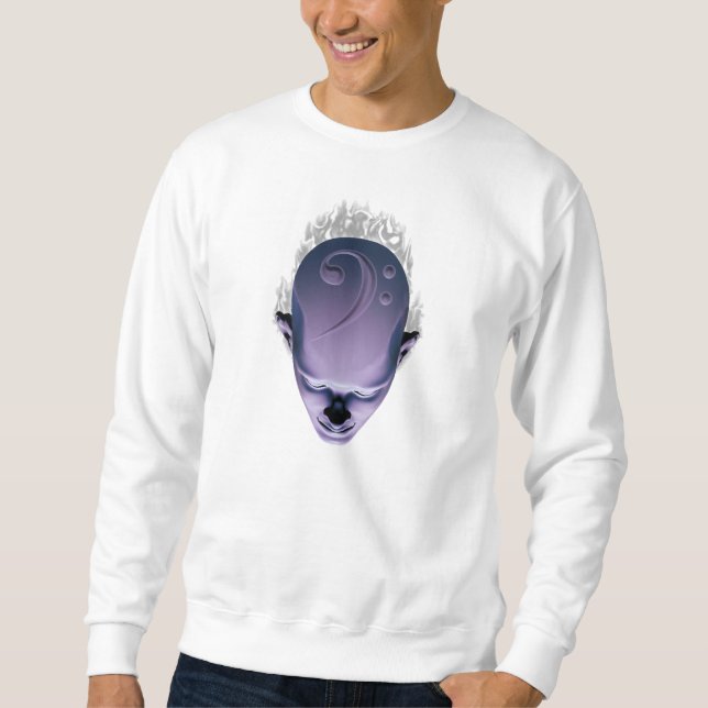 Smokin' Bass Head Sweatshirt (Front)