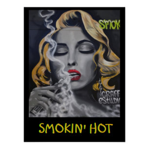 Smokin Hot Blonde Poster