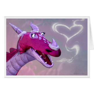 Smokin' Hot Dragon Card