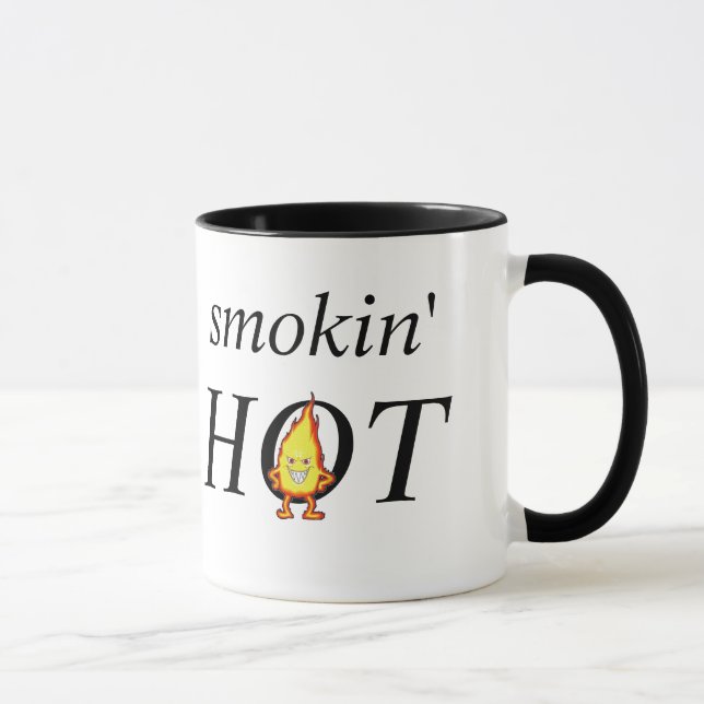 smokin' hot mug (Right)