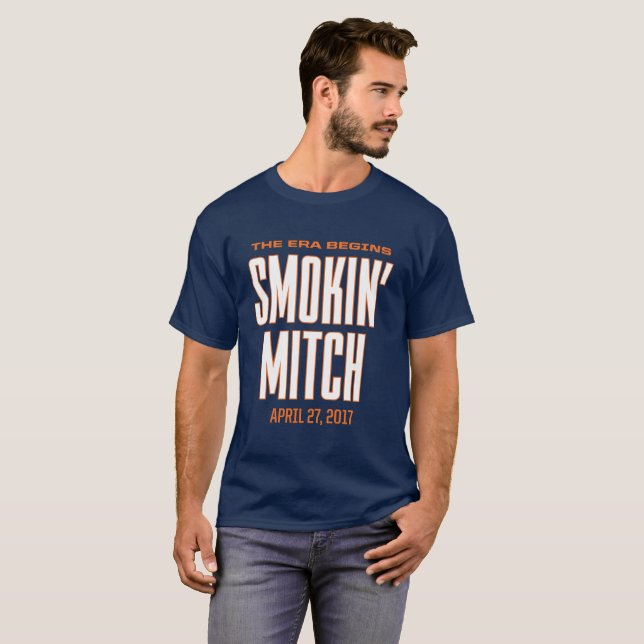 Smokin' Mitch T-Shirt (Front Full)
