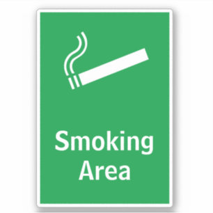 Smoking Area Portrait