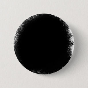 smoking  black 6 cm round badge