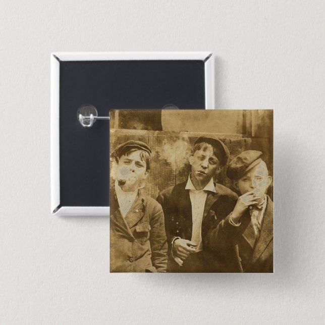 Smoking Button (Front & Back)