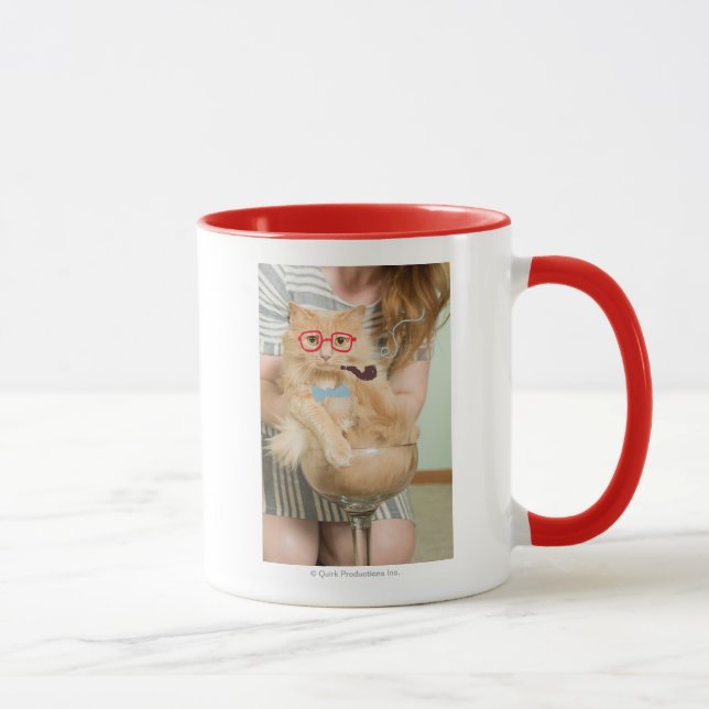 Smoking Cat Mug (Right)