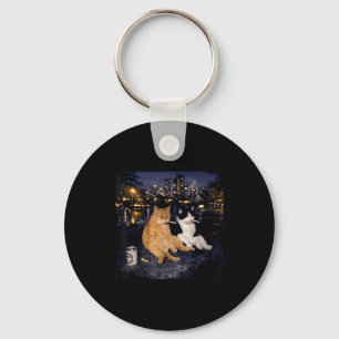 Smoking cats meme funny smoking cat humour kitten key ring