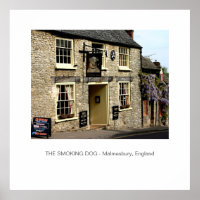 Smoking Dog Pub Malmesbury, England