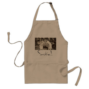 Smoking Flapper Girls Apron
